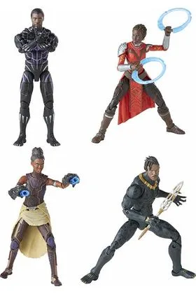 SURTIDO BLACK PANTHER 6 FIGURA 15 CM MARVEL LEGENDS BLACK PANTHER LEGACY COLLECTION F59715