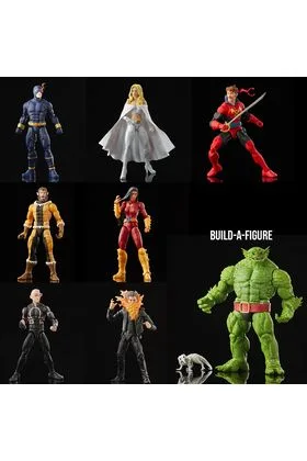 SURTIDO 8 FIGURAS 15 CM (BUILD-A-FIGURE CH'OD) X-MEN MARVEL LEGENDS F64735L0
