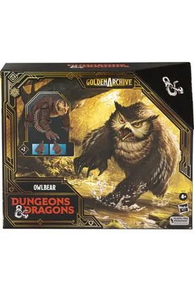 Owlbear Figura 15 CM Dungeons & Dragons Golden Archive