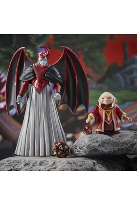 VENGER & DUNGEON MASTER SET 2 FIGURAS D&D CARTOON SERIES