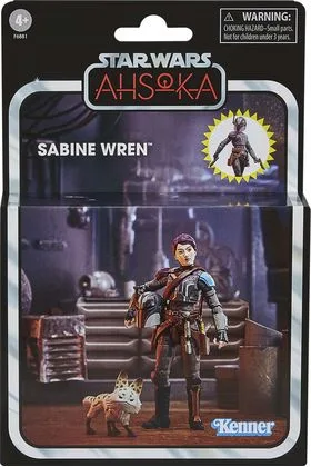 SABINE WREN FIGURA 9,5 CM STAR WARS: AHSOKA THE VINTAGE COLLECTION