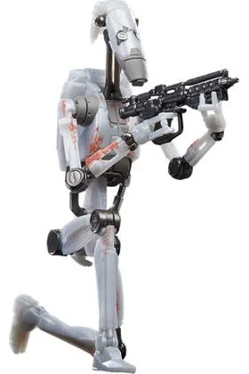BATTLE DROID FIGURA 15 CM STAR WARS: REPUBLIC COMMANDO THE BLACK SERIES