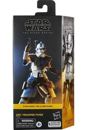 ARC TROOPER FIVES FIG. 15 CM STAR WARS THE CLONE WARS THE BLACK SERIES