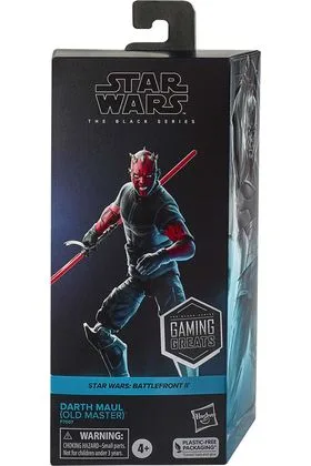 DARTH MAUL FIG. 15 CM BATTLEFRONT II STAR WARS THE BLACK SERIES GAMING GREATS