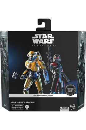NED-B & PURGE TROOPER SET 2 FIGURA 15 CM STAR WARS OBI-WAN KENOBI THE BLACK SERIES