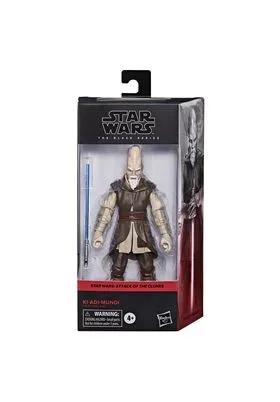 KI-ADI-MUNDI FIG. 15 CM STAR WARS ATTACK OF THE CLONES THE BLACK SERIES