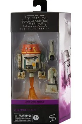 CHOPPER (C1-10P) FIGURA 15 CM STAR WARS: AHSOKA THE BLACK SERIES