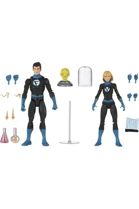 FRANKLIN RICHARDS Y VALERIA RICHARDS FIGURA 15 CM FANTASTIC 4 MARVEL LEGENDS
