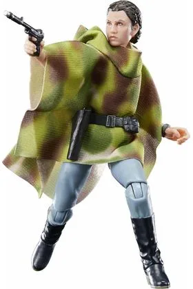 PRINCESS LEIA ENDOR VER FIGURA 15 CM STAR WARS 40 ANIV RETORNO DEL JEDI BLACK SERIES