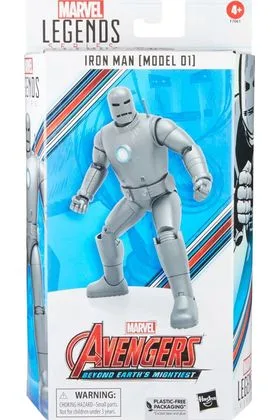 IRON MAN MODEL 01 FIGURA 15 CM AVENGERS MARVEL LEGENDS