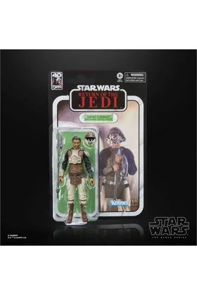 LANDO CALRISSIAN  FIGURA 15 CM STAR WARS: 40 ANIV RETORNO DEL JEDI BLACK SERIES