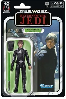 LUKE SKYWALKER (JEDI KNIGHT) FIG. 15 CM RETURN OF THE JEDI STAR WARS THE BLACK SERIES