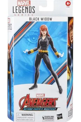 BLACK WIDOW FIG. 15 CM AVENGERS 60TH ANNIVERSARY MARVEL LEGENDS