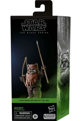 WICKET W. WARRICK FIG. 15 CM STAR WARS RETURN OF THE JEDI THE BLACK SERIES