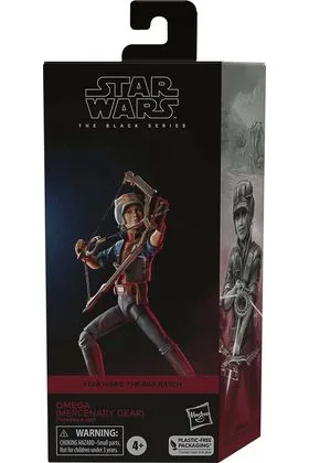 OMEGA (MERCENARY GEAR) FIGURA 15 CM THE BAD BATCH STAR WARS THE BLACK SERIES