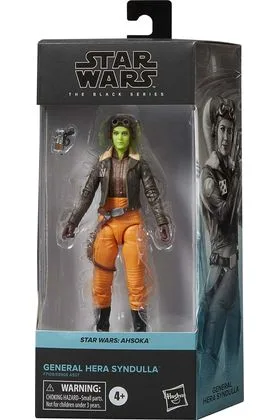 GENERAL HERA SYNDUYA FIGURA 15 CM STAR WARS: AHSOKA THE BLACK SERIES