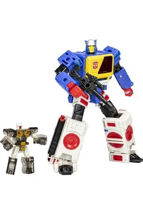 TWINCAST & AUTOBOT REWIND FIG 17,5 CM TRANSFORMERS LEGACY EV VOYAGER CLASS F72085X0