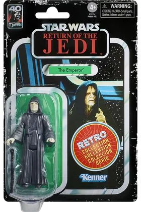 THE EMPEROR FIG 9,5 CM SW RETURN OF THE JEDI SW RETRO F72755X2
