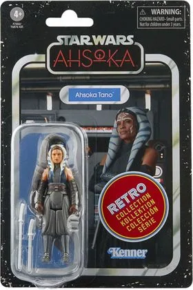 AHSOKA TANO FIGURA 9,5 CM STAR WARS: AHSOKA RETRO COLLECTION