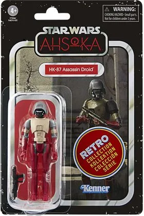 HK-87 ASSASSIN DROID FIGURA 9,5 CM STAR WARS: AHSOKA RETRO COLLECTION