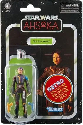 SABINE WREN FIGURA 9,5 CM STAR WARS: AHSOKA RETRO COLLECTION