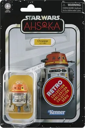 C1-10P CHOPPER FIGURA 9,5 CM STAR WARS: AHSOKA RETRO COLLECTION