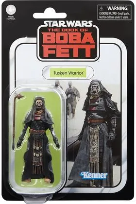 TUSKEN WARRIOR FIG. 9,5 CM STAR WARS THE BOOK OF BOBA FETT THE VINTAGE COLLECTION