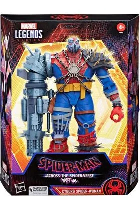 CYBORG SPIDER-WOMAN DELUXE FIG. 23 CM SPIDER-MAN ACROSS THE SPIDER-VERSE PART ONE MARVEL L