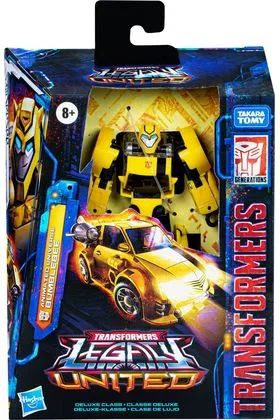 BUMBLEBEE DELUXE CLASS FIG. 14 CM ANIMATED UNIVERSE TRANSFORMERS LEGACY UNITED