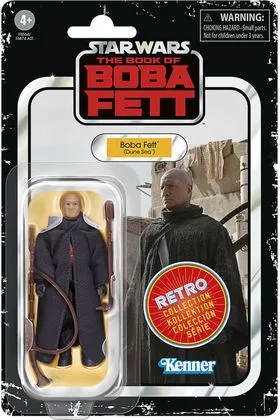 BOBA FETT DUNE SEA VERSION FIGURA 9,5 CM STAR WARS: THE BOOK OF BOBA FETT RETRO COLLECTION