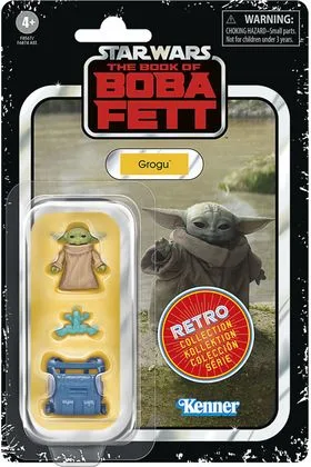 GROGU FIGURA 9,5 CM STAR WARS: THE BOOK OF BOBA FETT RETRO COLLECTION