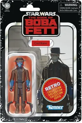 CAD BANE FIGURA 9,5 CM STAR WARS: THE BOOK OF BOBA FETT RETRO COLLECTION