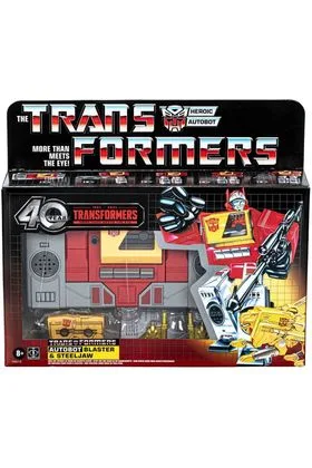 AUTOBOT BLASTER & STEELJAW SET FIG. G1 UNIVERSE TRANSFORMERS RETRO