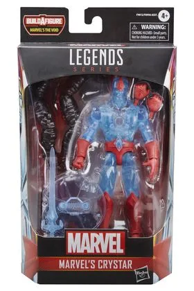 CRYSTAR FIGURA 15 CM THE SAGA OF CRYSTAR MARVEL LEGENDS SERIES