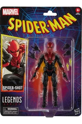 SPIDER-SHOT FIGURA 15 CM SPIDER-MAN MARVEL LEGENDS SERIES