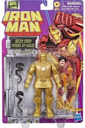 IRON MAN MODEL 01-GOLD FIG. 15 CM MARVEL LEGEND SERIES