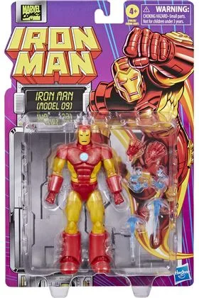 IRON MAN MODEL 09 FIGURA 15 CM MARVEL LEGEND SERIES