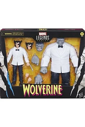 PATCH & JOE FIXIT PACK 2 FIG. 15 CM WOLVERINE MARVEL LEGENDS SERIES