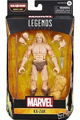 KA-ZAR FIGURA 15 CM MARVEL LEGENDS SERIES