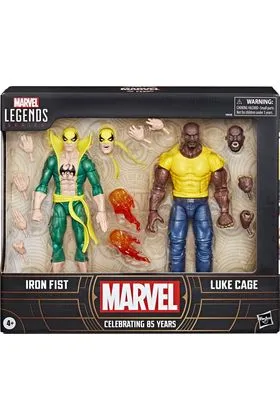 IRON FIST & LUKE CAGE CELEBRATING 85 YEARS VER. FIG. 15 CM MARVEL LEGENDS SERIES