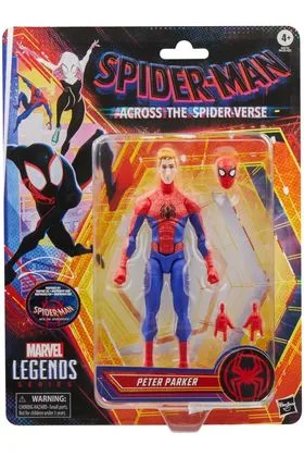 PETER PARKER FIG. 15 CM SPIDER-MAN ACROSS THE SPIDER-VERSE MARVEL LEGENDS SERIES