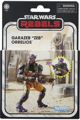 GARAZEB ZEB ORRELIOS FIGURA 9,5 CM STAR WARS REBELS THE VINTAGE COLLECTION