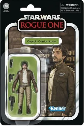 CAPTAIN CASSIAN ANDOR FIGURA 9,5 CM ROGUE ONE: A STAR WARS STORY THE VINTAGE COLLECTION