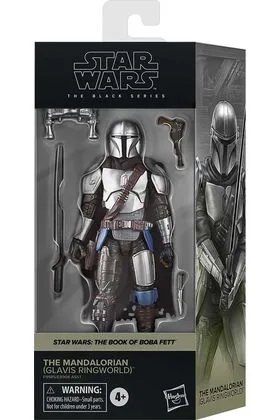 THE MANDALORIAN (GLAVIS RINGWORLD) FIG. 15 CM THE BOOK OF BOBA FETT THE BLACK SERIES