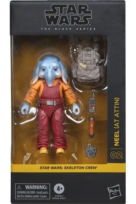 NEEL (AT ATTIN) FIGURA 15 CM STAR WARS: SKELETON CREW THE BLACK SERIES