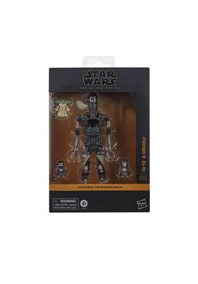 IG-12, GROGU & ANZELLANS FIG. 15 CM STAR WARS: THE MANDALORIAN THE BLACK SERIES