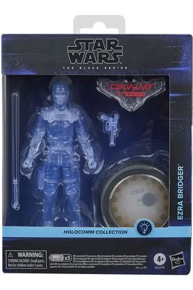 EZRA BRIDGER FIGURA 15 CM STAR WARS HOLOCOMM COLLECTION THE BLACK SERIES