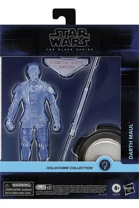 DARTH MAUL FIGURA 15 CM STAR WARS HOLOCOMM COLLECTION THE BLACK SERIES