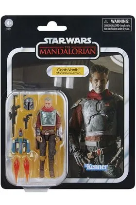 COBB VANTH FIGURA 9,5 CM STAR WARS: THE MANDALORIAN THE VINTAGE COLLECTI