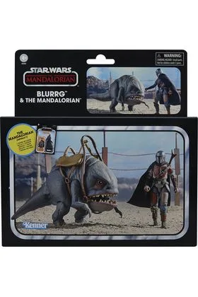 BLURRG & THE MANDALORIAN PACK 2 FIG. 9,5 CM STAR WARS: THE MANDALORIAN THE VINTAGE COLLECT